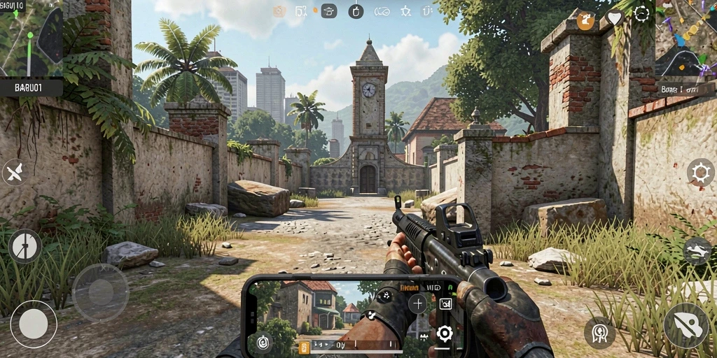 Tampilan menarik dari gameplay seru BARU01.