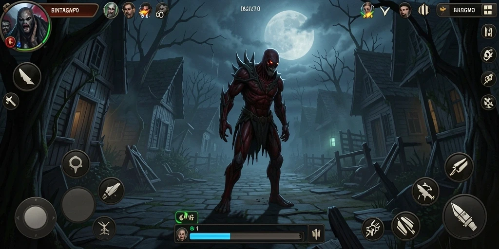 Gameplay <strong>BINTANGMPO</strong> yang menakutkan dan mencekam.