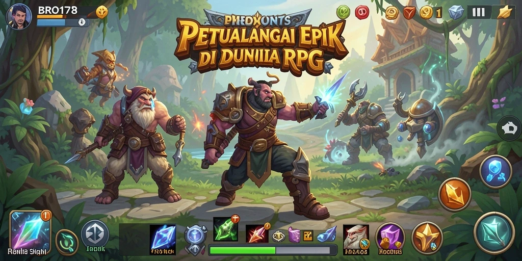 Tampilan gameplay BRO178 yang menakjubkan dan penuh aksi.