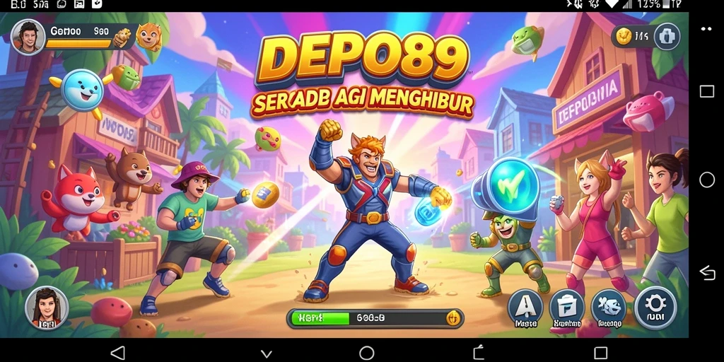 Tampilan gameplay seru dari DEPO89 yang menciptakan adrenalin tinggi.