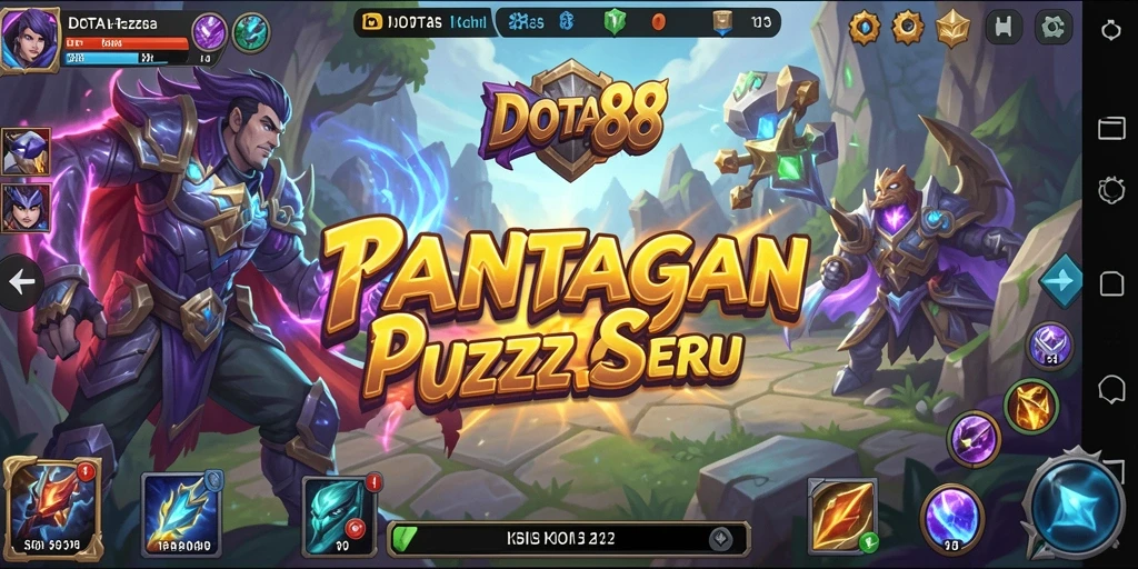 Tampilan gameplay DOTA88 yang menarik dan penuh warna.