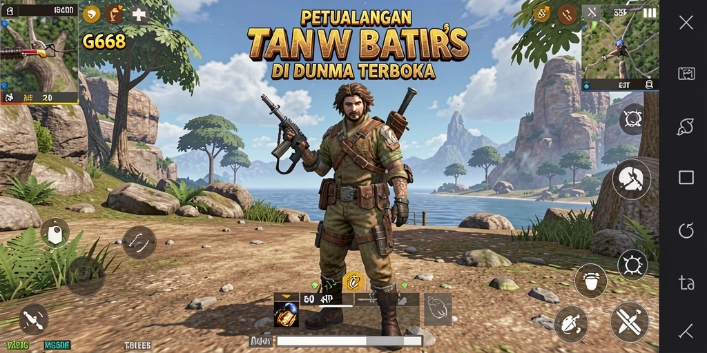 Gameplay mendebarkan dalam G668 menanti Anda di dunia terbuka.