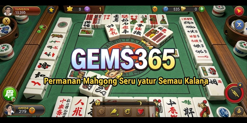 Screenshot menampilkan gameplay Mahjong yang menarik dan dinamis.