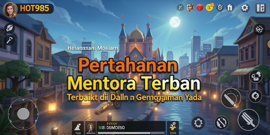 Gameplay seru dengan pertahanan menara yang menegangkan.
