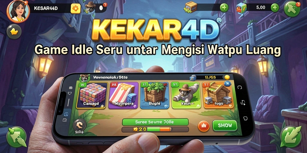 Tampilan gameplay seru dari KEKAR4D yang adiktif.