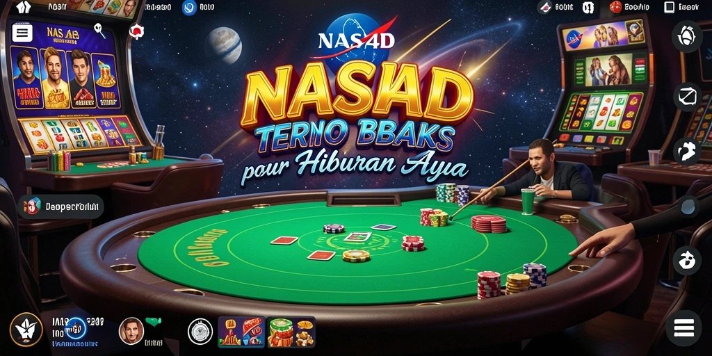 Tampilan menarik dari gameplay Kasino di NASA4D.