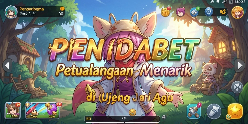 Tampilan gameplay <strong>PENIDABET</strong> yang memukau dengan karakter anime yang menarik.