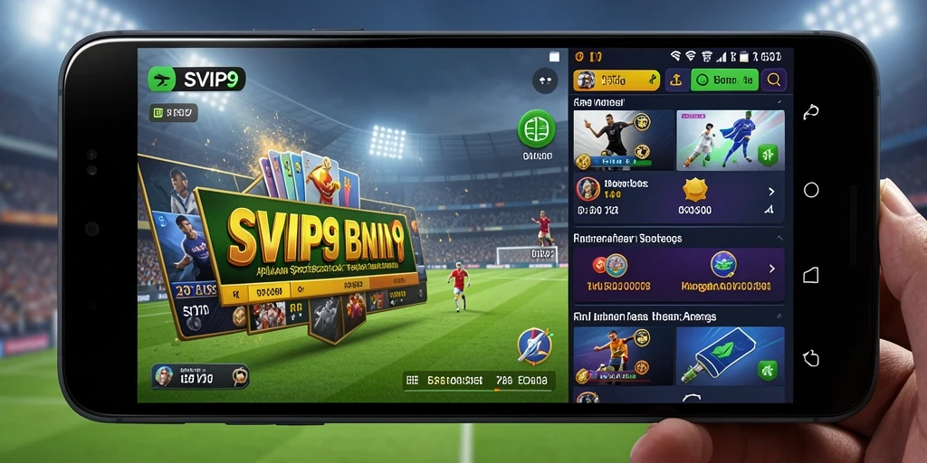 Tampilan gameplay menarik dari aplikasi Sportsbook SVIP9.