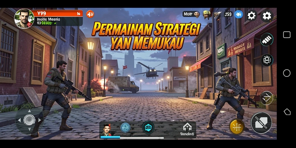 Tampilan visual dari gameplay Y89 yang menakjubkan.