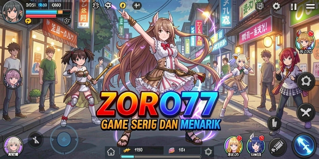 Tampilan gameplay ZORO77 yang seru dan penuh aksi.